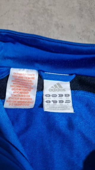 Giacca Adidas Vintage 2011 Blu Nera