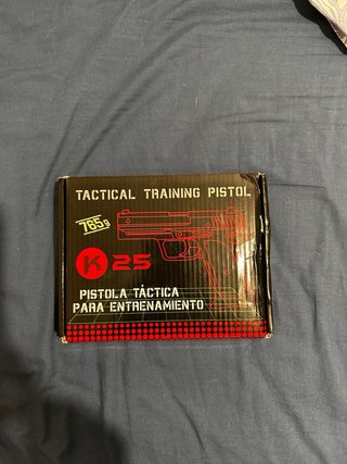 Pistola Táctica Entrenamiento Roja