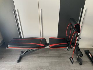 Lote Gimnasio: Bicicleta, Banco y Pesas