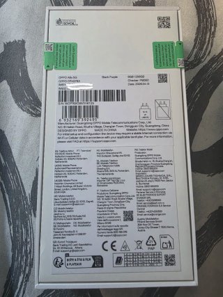 OPPO A6x 5G 256GB Negro Púrpura