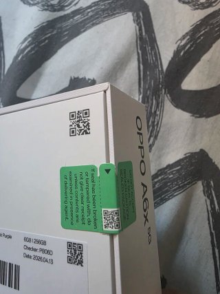 OPPO A6x 5G 256GB Negro Púrpura