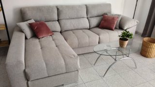 Chaiselongue 3 plazas como nuevo