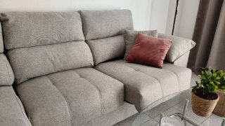 Chaiselongue 3 plazas como nuevo