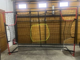 Portería de fútbol KIPSTA con red para practicar