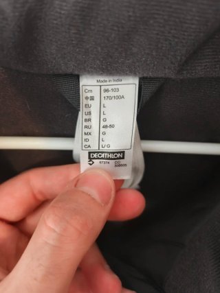 Chaqueta de esquí Wedze impermeable azul