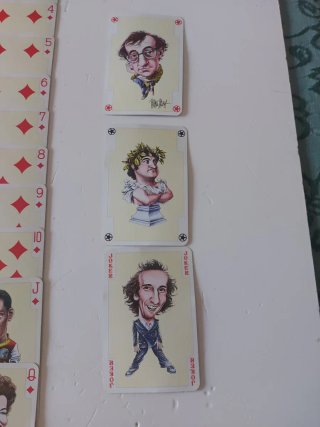 Carte da gioco CIAK Modiano cinema anni 80