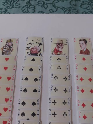 Carte da gioco CIAK Modiano cinema anni 80