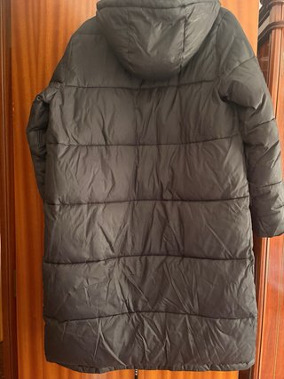 Abrigo largo negro Kangol