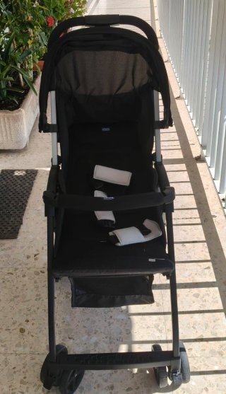 Cochecito de bebé silla negro  marca chico
