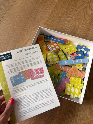 Puzzle Educa Operaciones Matemáticas 4-7 años