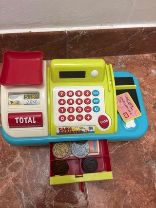 Máquina registradora de juguete