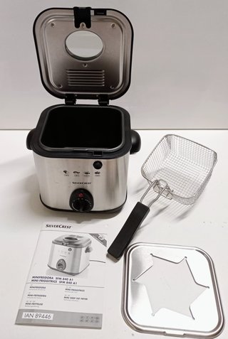 Minifreidora y Fundue SilverCrest Inox SFM 840 A1