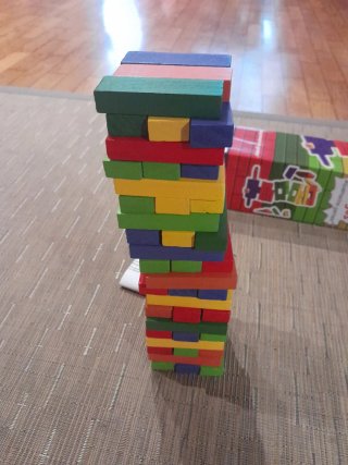 La Torre de Aquamarine Jenga