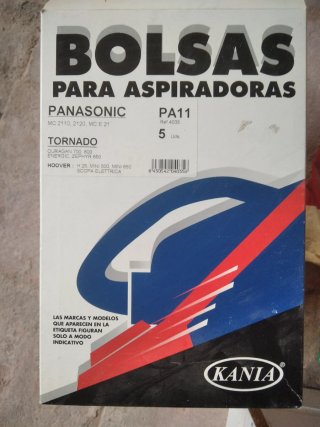 Bolsas Aspiradora Panasonic varias matcas
