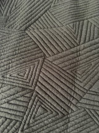Sudadera Zara Verde Oliva Texturizada