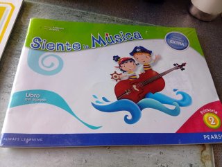 Libro Siente la Música 2 Primaria