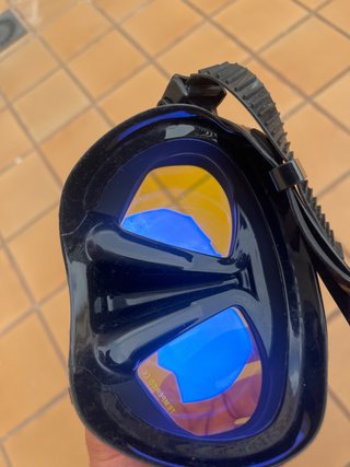 Gafas Snorkel Soporte GoPro Tempered