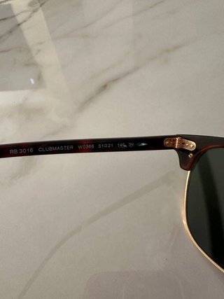 Gafas de sol Ray-Ban Clubmaster RB3016 W0366
