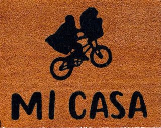 Tappeto d'ingresso Mi Casa E.T. Bicicleta