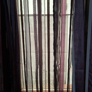 2 Set di Tende a Strisce 135x280cm