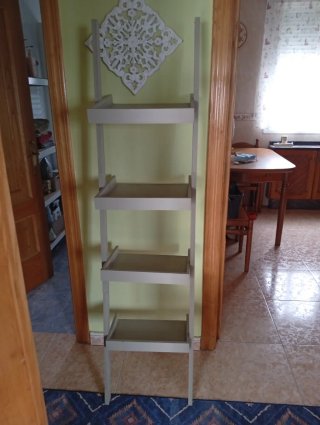 Estantería Escalera gris