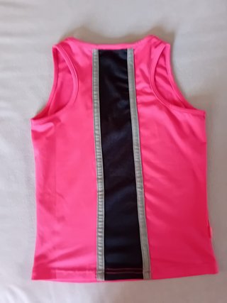 Top deportivo mujer lycra rosa