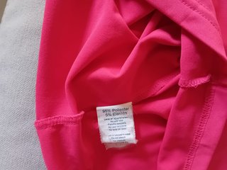 Top deportivo mujer lycra rosa