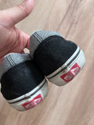 Zapatillas Vans Mujer Negro/Gris