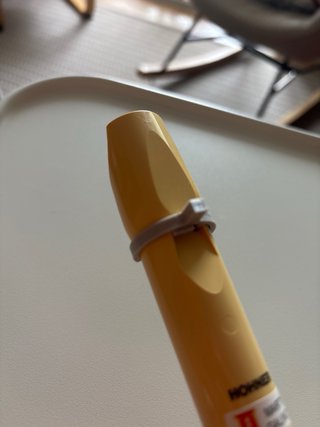Sordina para flauta dulce
