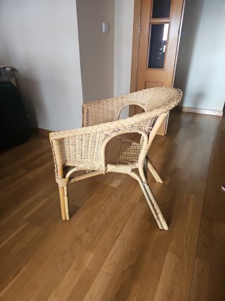 Silla Butaca Mimbre Ratan
