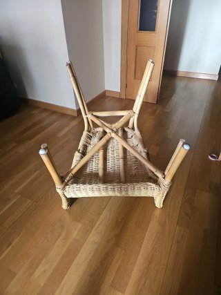 Silla Butaca Mimbre Ratan