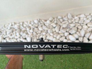 Rueda Bicicleta Novatec Carbono Carretera