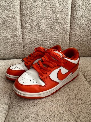 Nike Dunk Low Naranja y Blanca