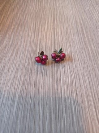 Conjunto  bronce y granate