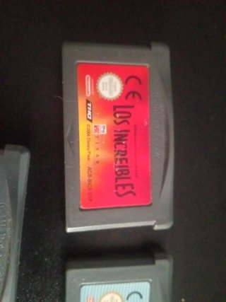 3 Juegos Game Boy Advance: Los Increíbles, Nemo, S