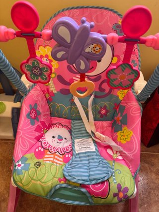 Silla Mecedora Bebé Fisher-Price Mariposa