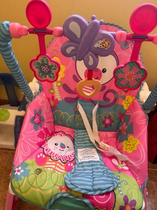 Silla Mecedora Bebé Fisher-Price Mariposa