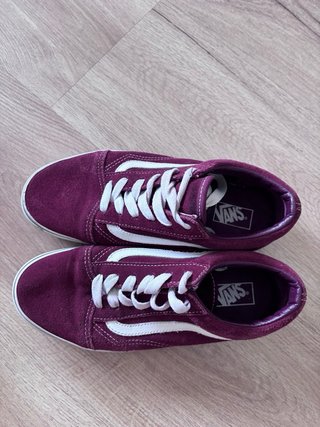 Vans Mujer granate