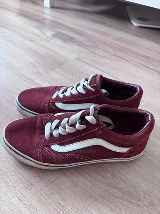 Vans Mujer granate