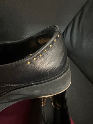Zapatos Lottusse tipo Blucher Piel Vacuno Negro