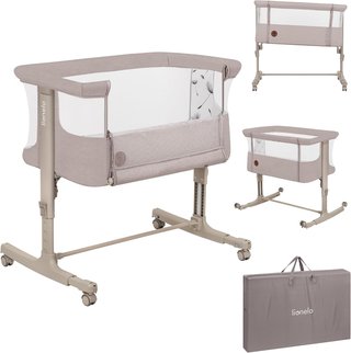 Cuna 3 en 1 hasta 9 kg lionelo Aurora