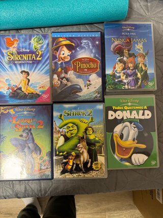 Lote 10 Películas DVD Disney y Dreamworks