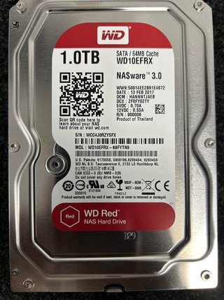 Disco Duro WD Red 1TB WD10EFRX NAS