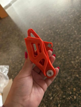 Protector Cadena KTM Exc Exc F Naranja