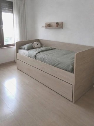 Cama nido 90x190cm de madera en Vila-real