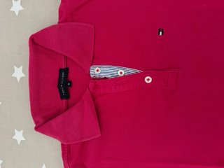 Polo Tommy Hilfiger Talla S Rosa Fucsia
