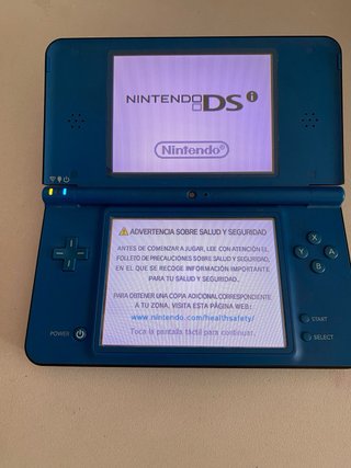 Nintendo DS XL Azul i cargador