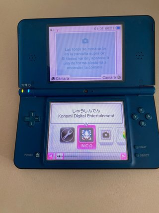 Nintendo DS XL Azul i cargador