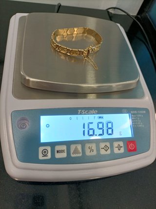 Pulsera Oro 18k 16,98gr- 19cm