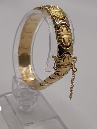 Pulsera Oro 18k 16,98gr- 19cm